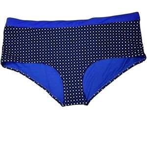 NWT SWIMSUITS FOR ALL Swim Sexy Bottoms Blue White Black Plus Size 22